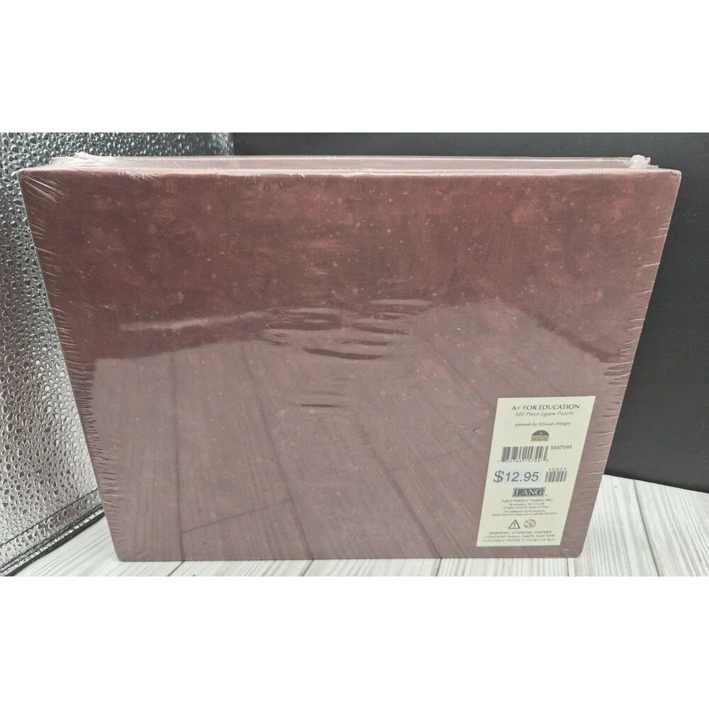 Lang 500 PC A+ for Education Jigsaw Puzzle Susan Winget 2013 Easel Pop Up Cover